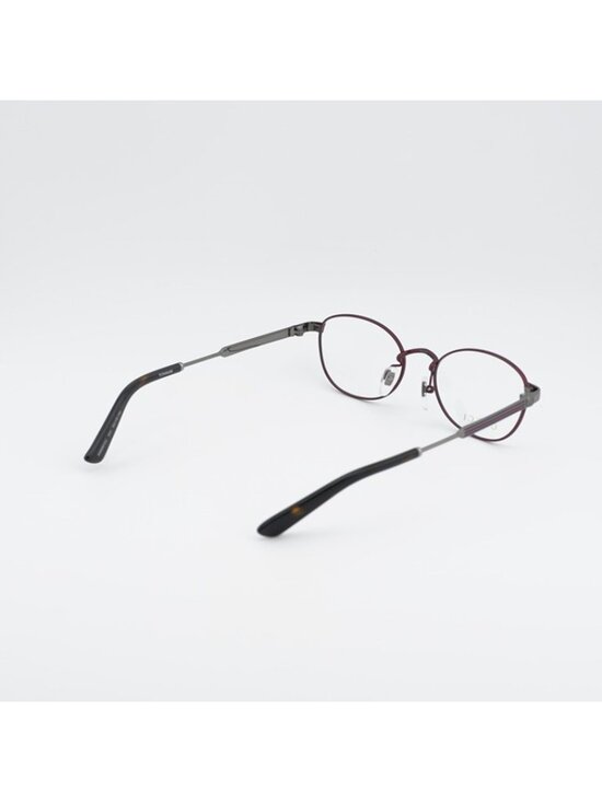 Gucci GG0591OJ 003 Eyeglasses Red / Silver 50mm Oval Frame main image 7